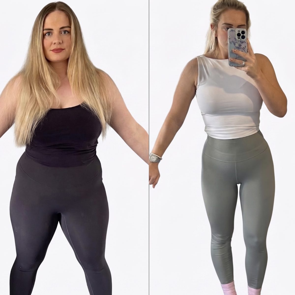 ENVYS client before and after weight loss with a personal trainer in Santa Monica